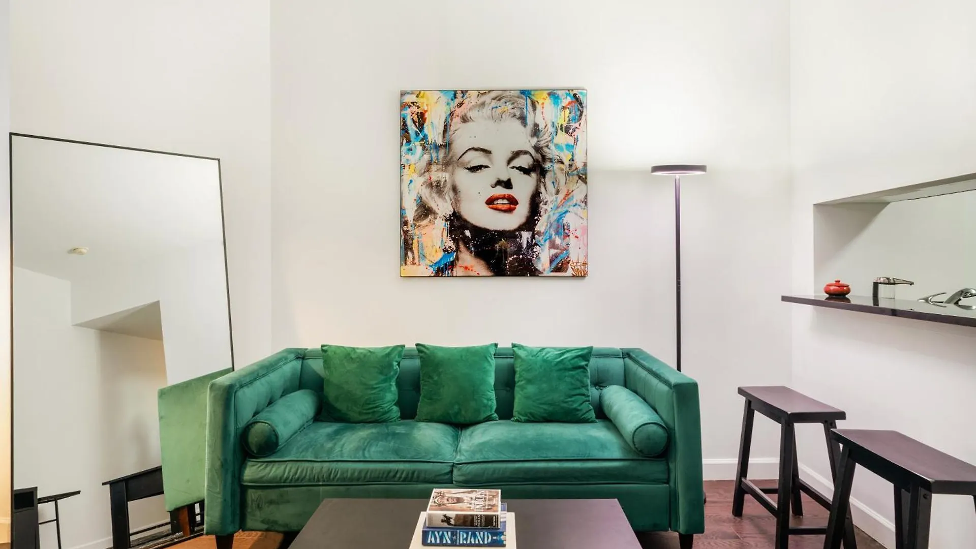 Apartament Sleek 1-Bedroom In The Financial Dsitrict Nowy Jork
